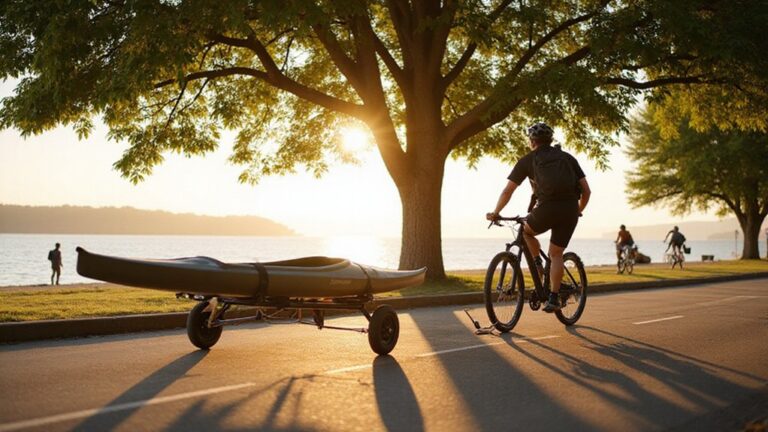 bike kayak trailer diy