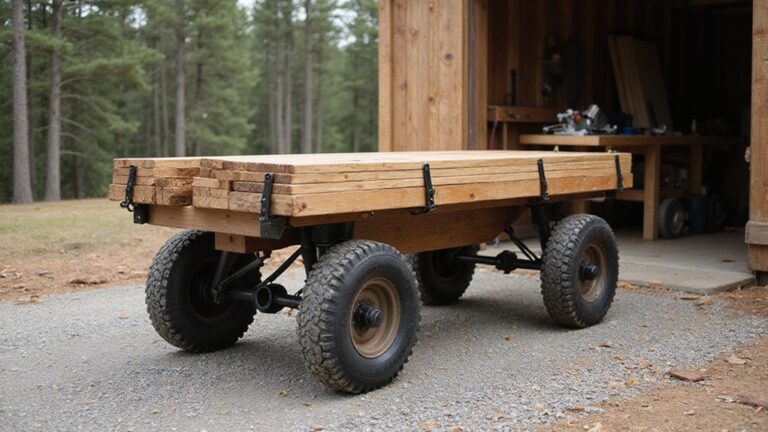 build sturdy lumber cart