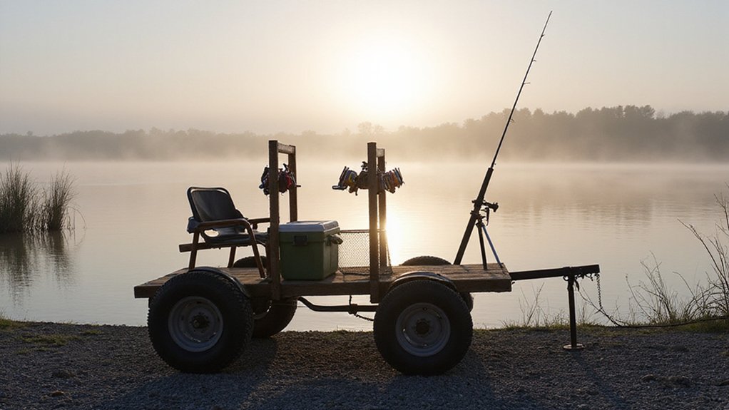 build your own fishing cart