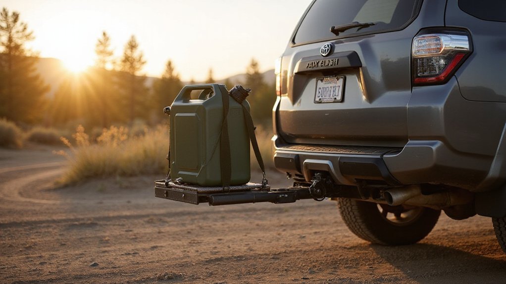 gas can hitch carrier