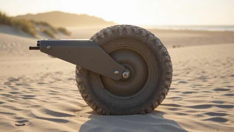 large smooth sand wheels