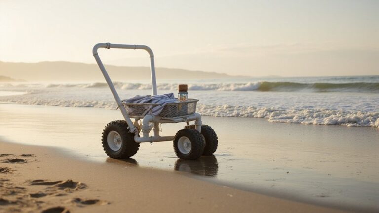 lightweight mobile beach cart
