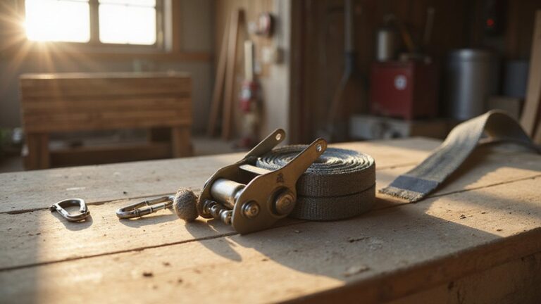 secure and tighten strap