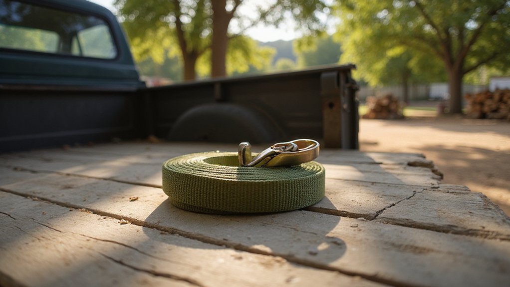 secure and tighten straps