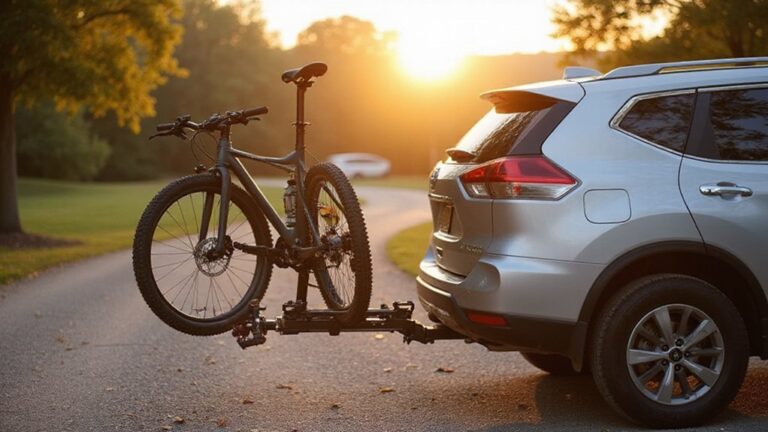 secure hitch mounted bike racks