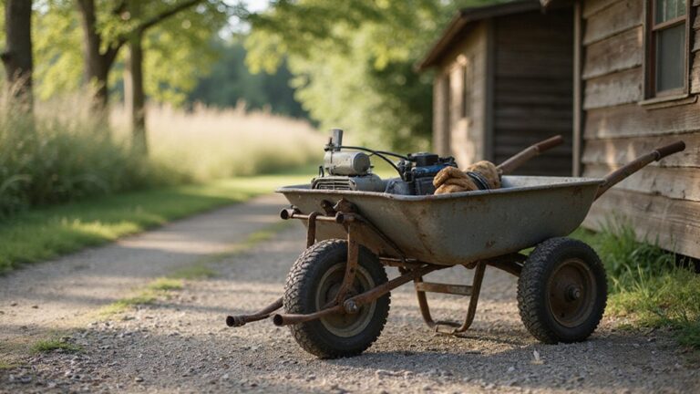 self moving hand powered cart