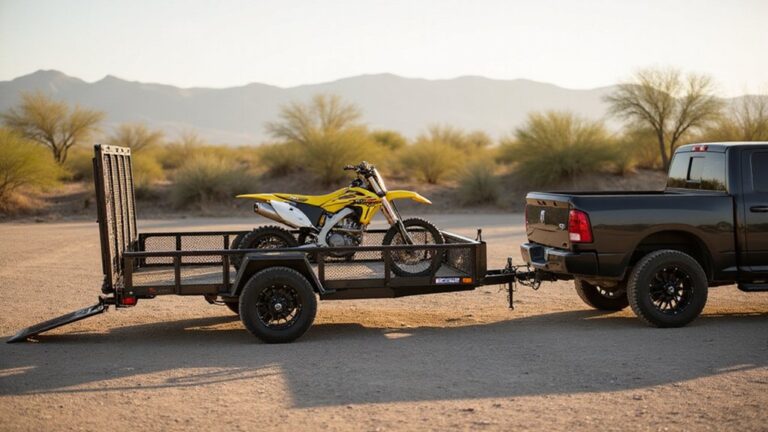 top dirt bike hauling trailers