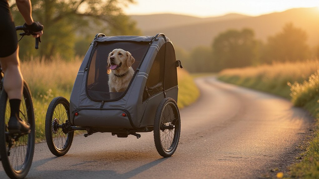 top dog bike trailers